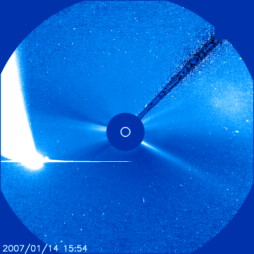 Komet McNaught am 14.01.07