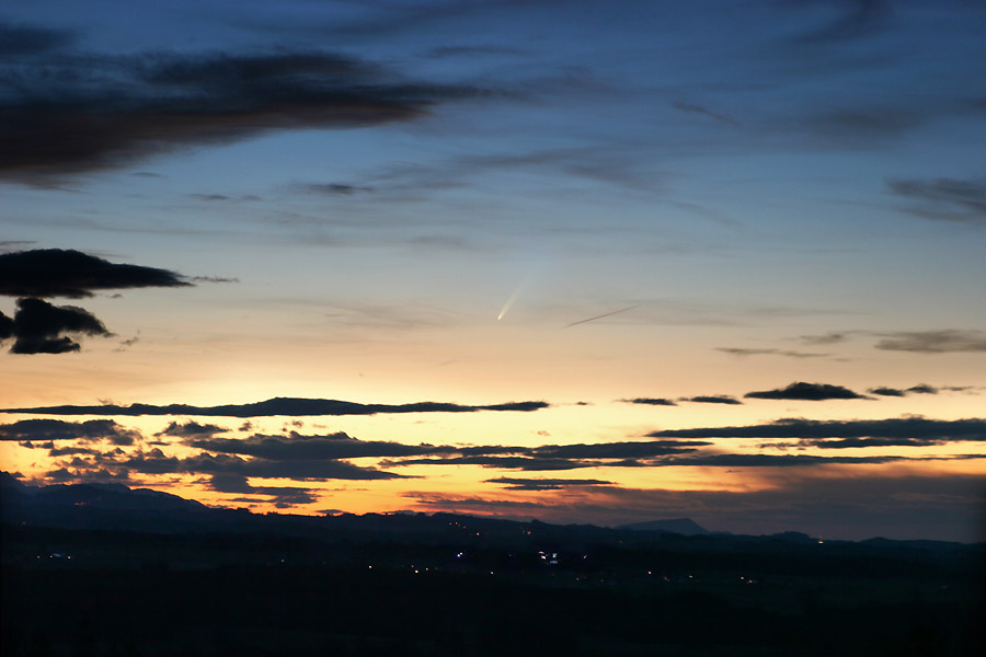Komet McNaught am 10.01.07