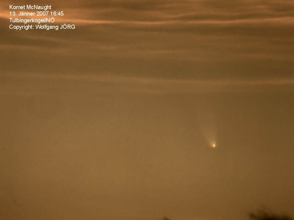 Komet McNaught am 13.01.07