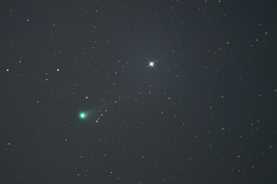 Komet McNaught am 25.06.2010